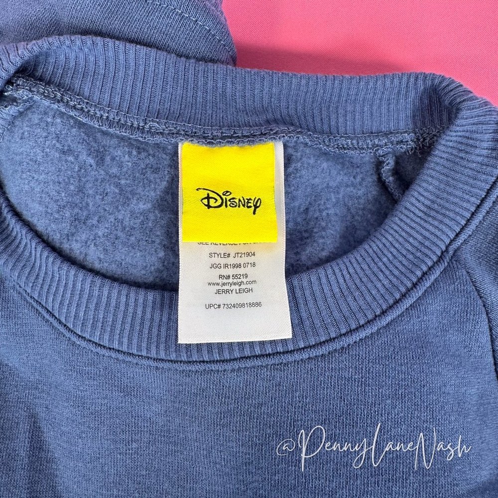 Disney Kids Mickey Mouse 1928 Jerry Leigh Sweatshirt Blue - Picture 8 of 9